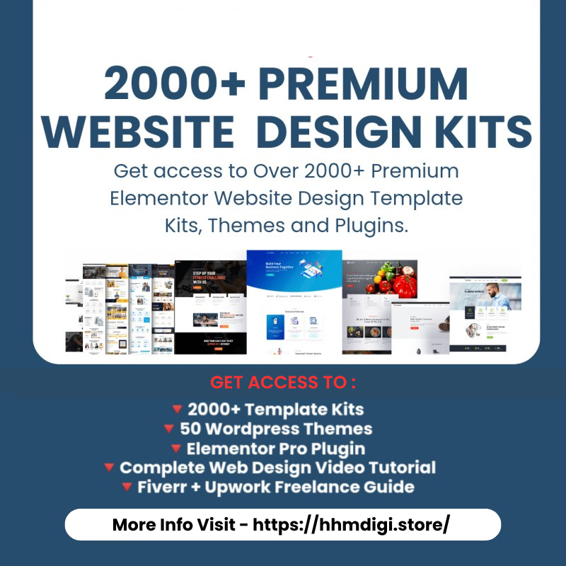 Buy 2000+ Premium Website Template Kits, Themes & Plugins by